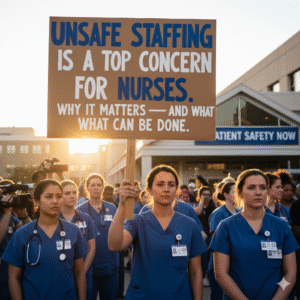 Unsafe Staffing Is a Top Concern for Nurses: Why It Matters — And What Can Be Done