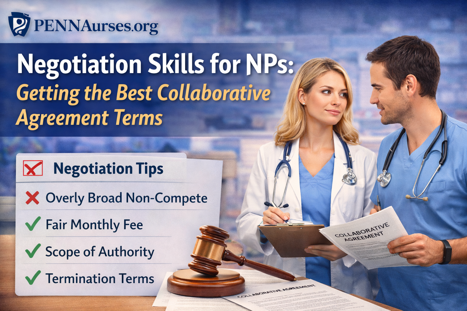 Negotiation Skills for NPs: Getting the Best Collaborative Agreement Terms
