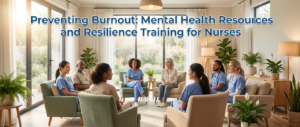 Preventing Burnout: Mental Health Resources and Resilience Training for Nurses