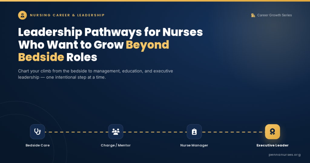 Leadership Pathways for Nurses Who Want to Grow Beyond Bedside Roles