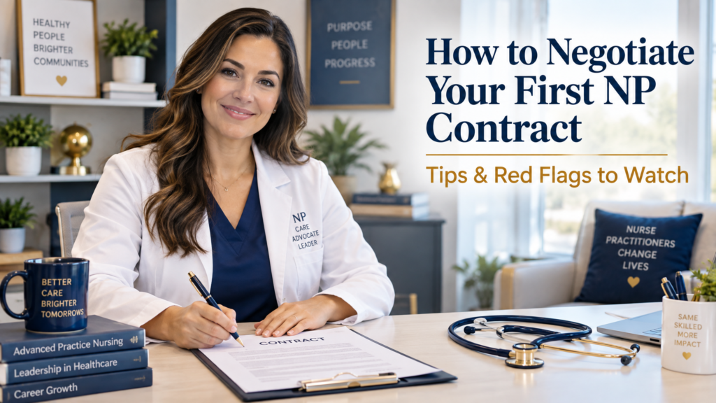 How to Negotiate Your First Nurse Practitioner Contract: Tips and Red Flags to Watch